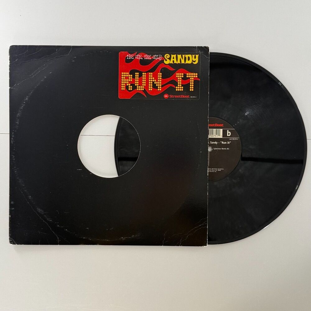 Sandy Run It 12” Vinyl 2000 StreetBeat Original & Sybertrax Remix (024)